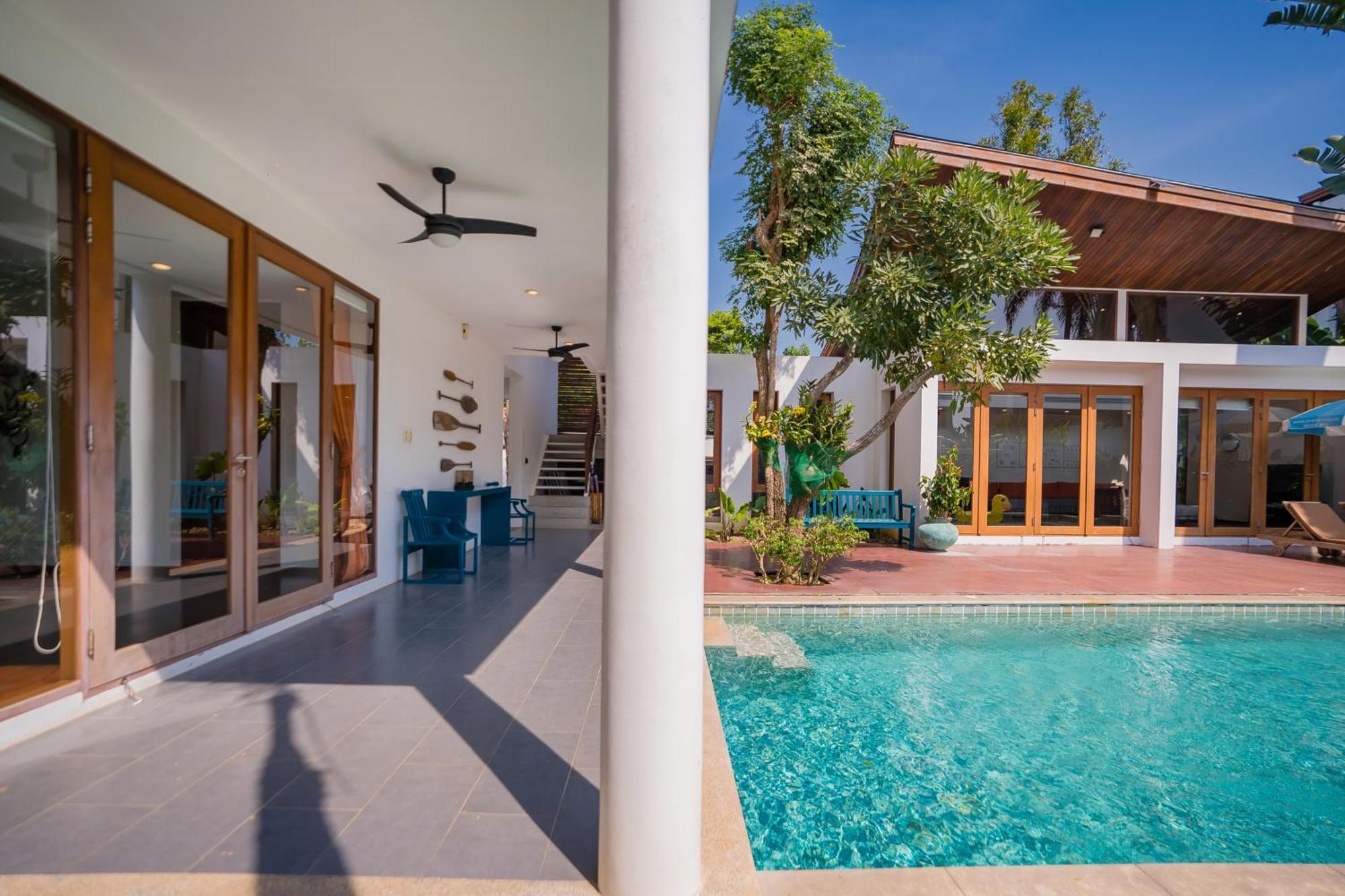 Pranaluxe 3 Bedroom Pool Villa Бан-Пак-Нам-Пран Экстерьер фото